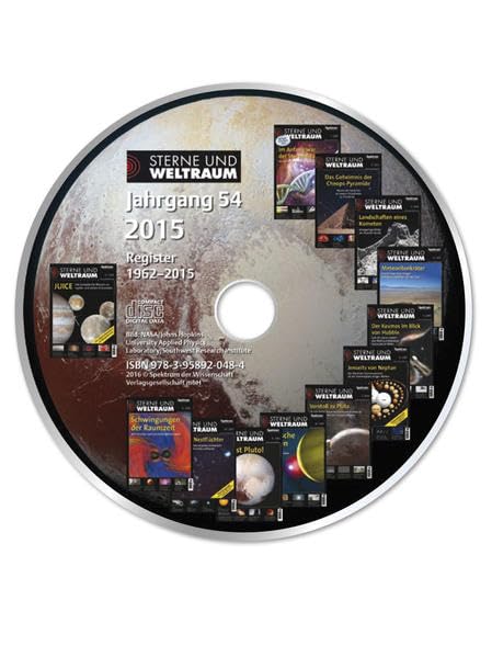 Sterne und Weltraum CD-ROM 2015: Jahrgang 2015 Natural Sciences