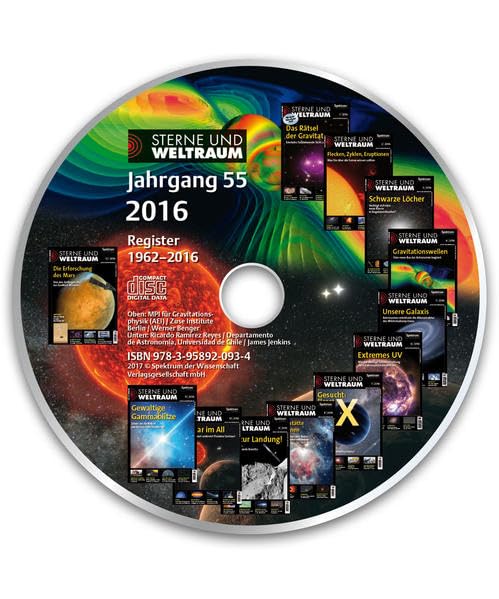 Sterne und Weltraum CD-ROM 2016: Jahrgang 2016 Natural Sciences