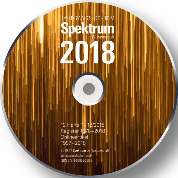 Spektrum der Wissenschaft CD-ROM 2018 Natural Sciences