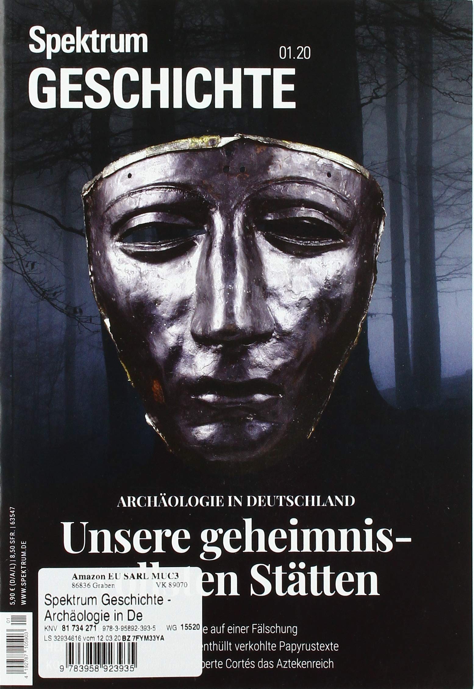 Spektrum Geschichte - Archäologie in Deutschland Natural Sciences