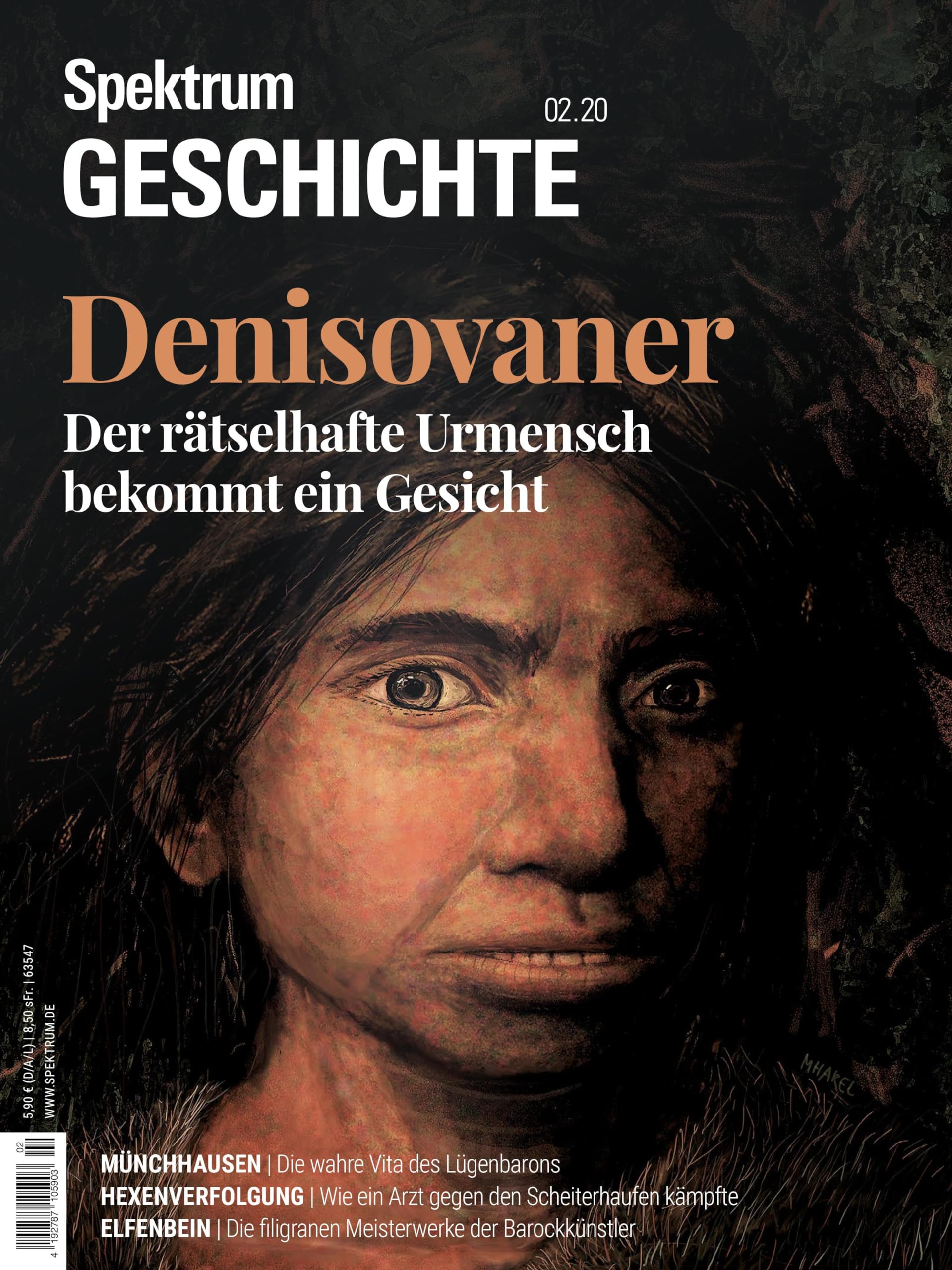 Spektrum Geschichte - Denisovaner: Der rätselhafte Urmensch bekommt ein Gesicht (Spektrum Geschichte: Von der Menschwerdung bis in die Neuzeit) Natural Sciences