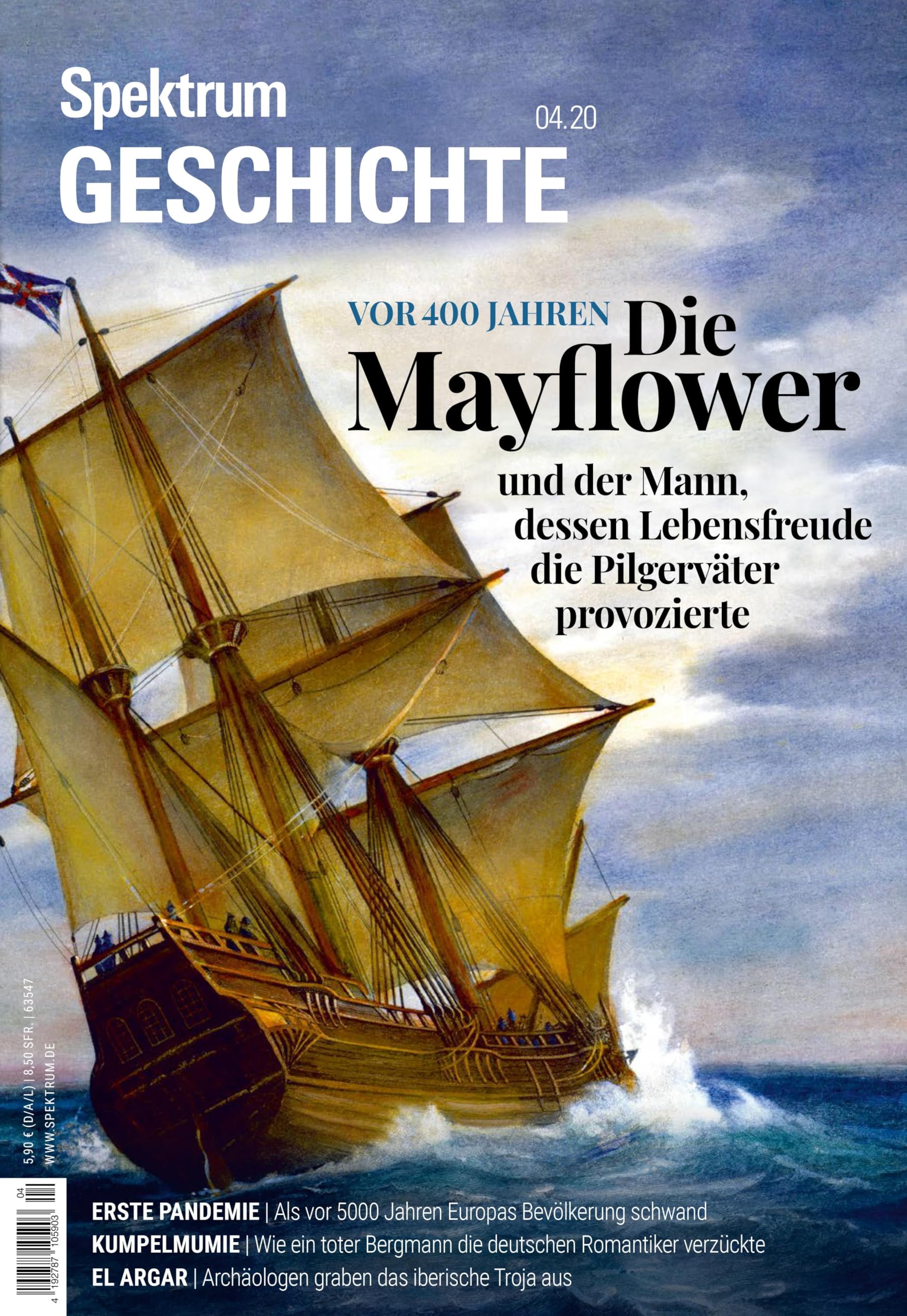 Spektrum Geschichte - Die Mayflower Natural Sciences