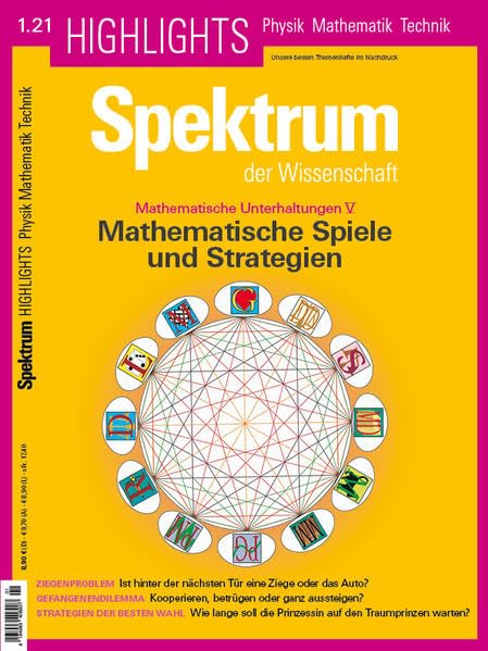 Mathematische Spiele und Strategien: Mathematische Unterhaltungen V (Spektrum Highlights: Unsere besten Themenhefte im Nachdruck) Mathematics