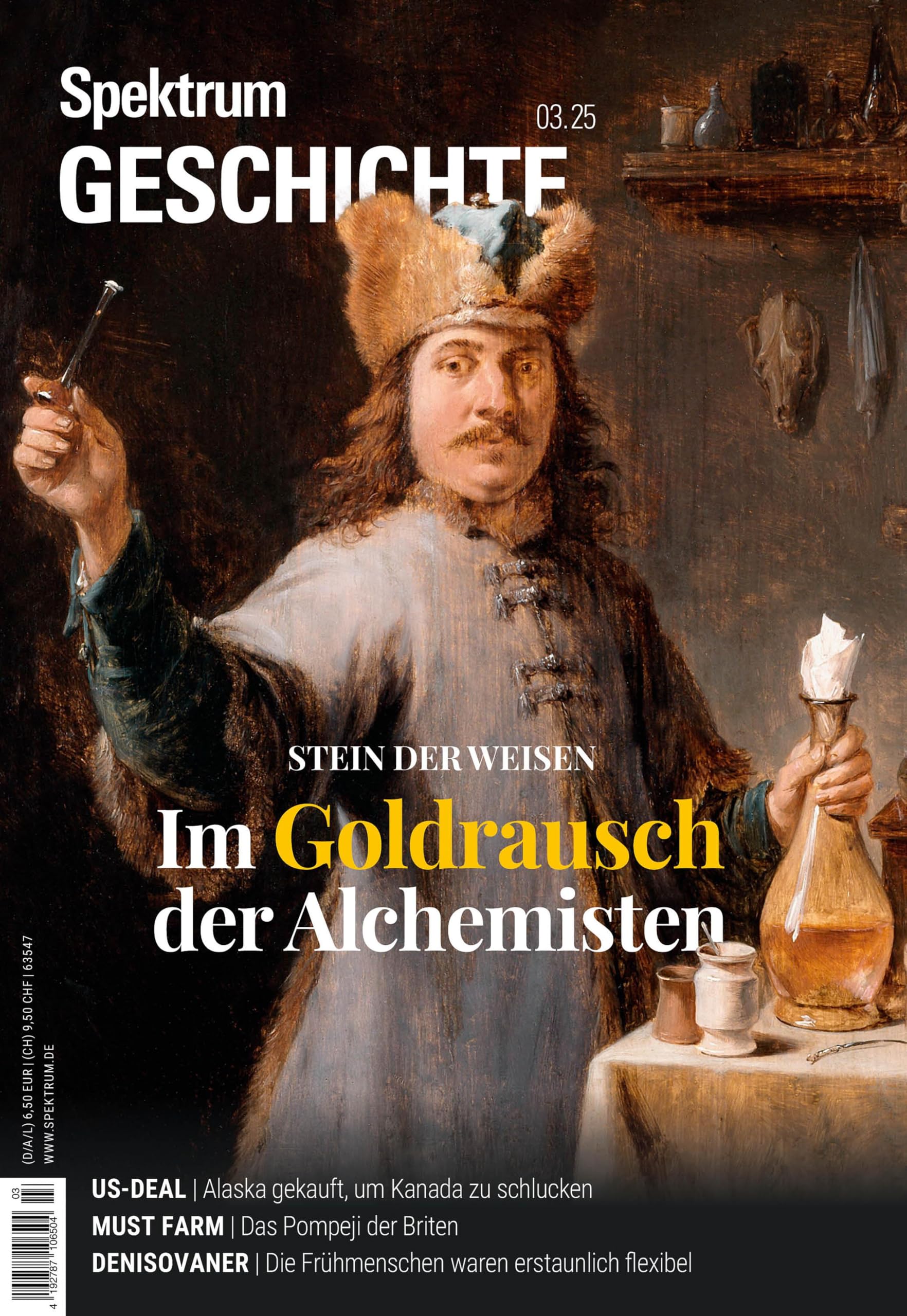 Spektrum Geschichte 3/2025 - Im Goldrausch der Alchemisten Natural Sciences