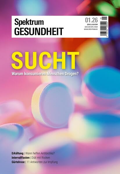 Spektrum Gesundheit 1/2026 - Sucht Health, Nutrition & Fitness