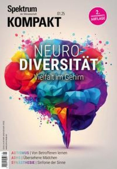Spektrum Kompakt 1/2025 - Neurodiversität Medicine