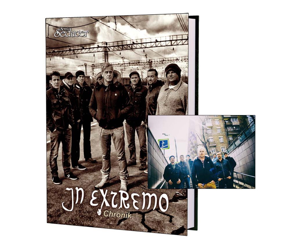 In Extremo Chronik / Buch von Sonic Seducer im Hardcover, limitiert (nur 499 Exemplare), handnummeriert + exkl. neues Interview Pop culture