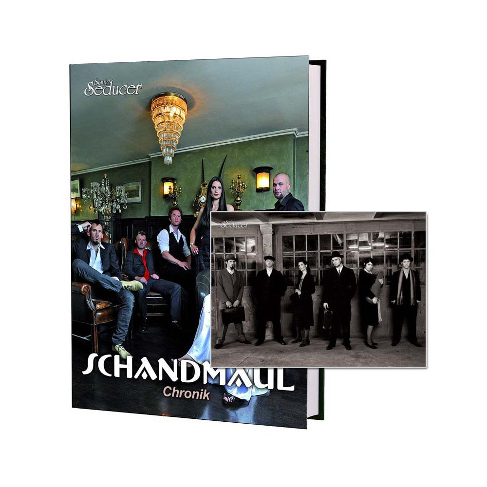 Schandmaul Chronik / Buch von Sonic Seducer im Hardcover + handsignierte Postkarte + exkl. neues Interview Pop culture