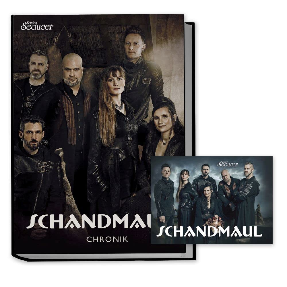 Schandmaul Chronik / Buch von Sonic Seducer im Hardcover, limitiert (nur 499 Exemplare) und handnummeriert + handsignierte Postkarte Books