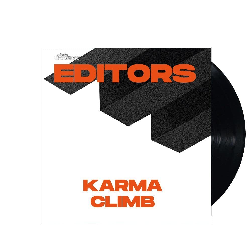 LIMITED EDITION Sonic Seducer 2022/10 mit schwarzer Deluxe-Vinyl „ Karma Climb“ von Editors + EP-CD „Heart Attack“ + Editors Titelstory Books