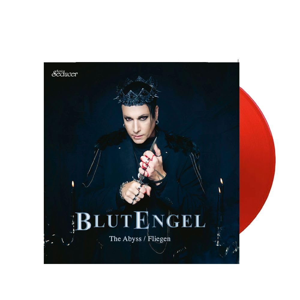 LIMITED Sonic Seducer 05/2023 mit roter Deluxe-Vinylsingle „The Abyss/Fliegen“ von Blutengel + CD Track Books