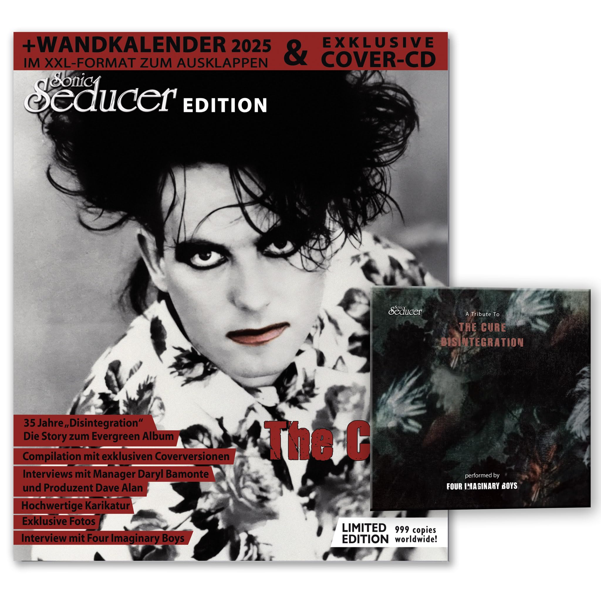 THE CURE Edition inkl. XXL-Kalender 2025 + Disintegration Cover-CD – lim. 999 Exemplare "Songs Of A Lost World" Arts & Music