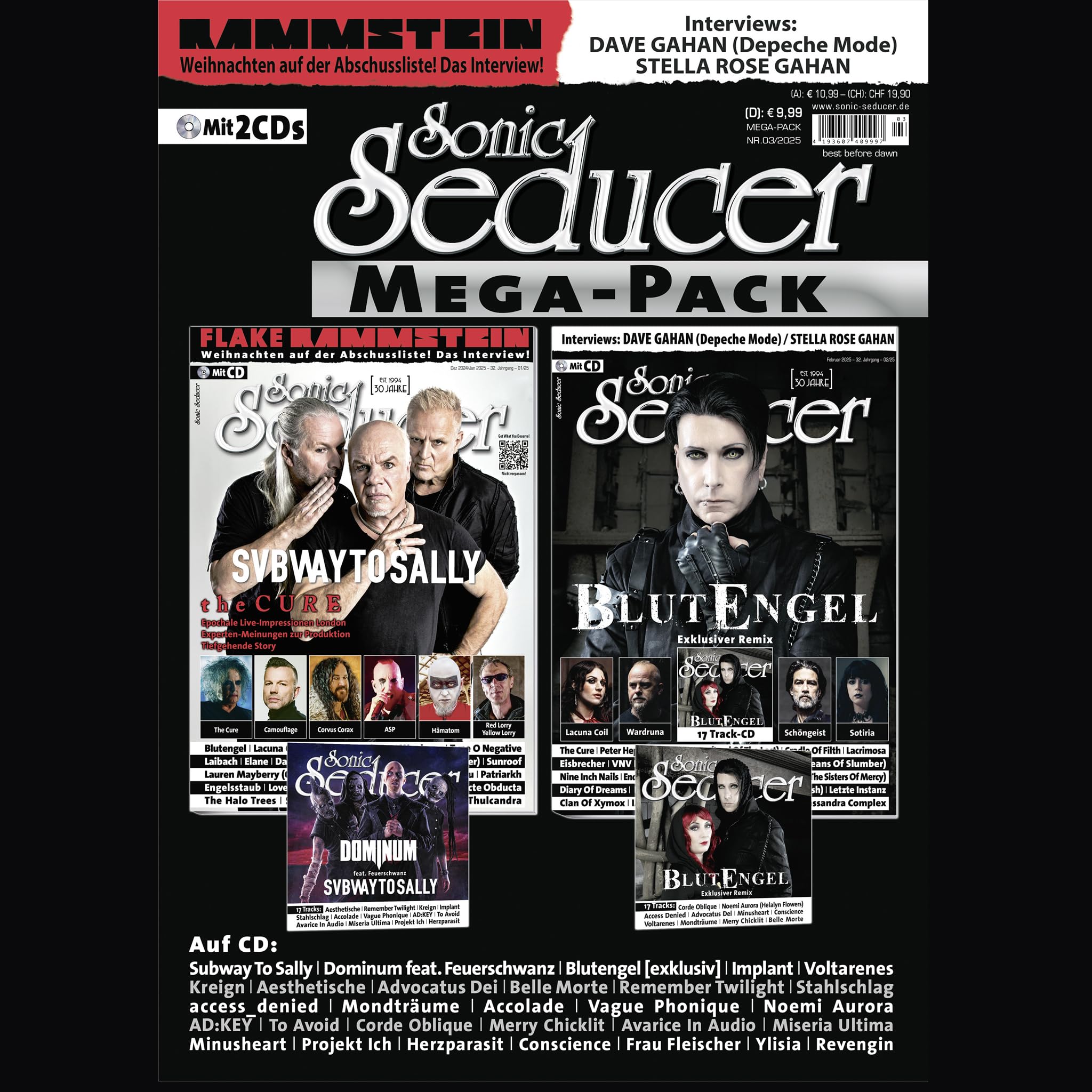 Sonic Seducer Megapack 03-2025 Arts & Music