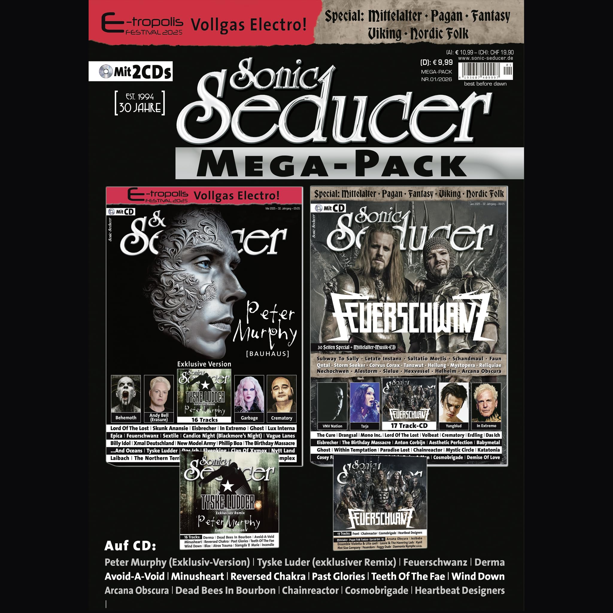 Sonic Seducer Megapack 01-2026 Arts & Music