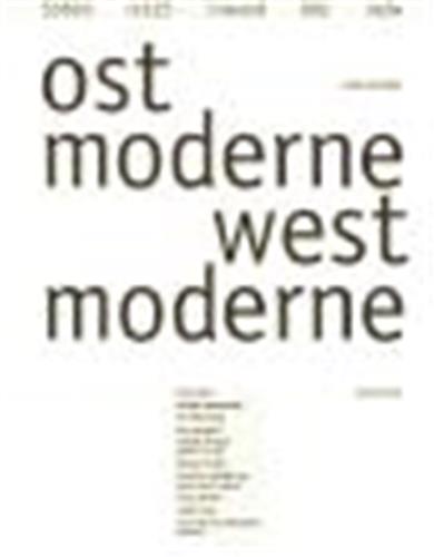 Ostmoderne-Westmoderne 53693 m 125 inwand 602 mdw Architecture