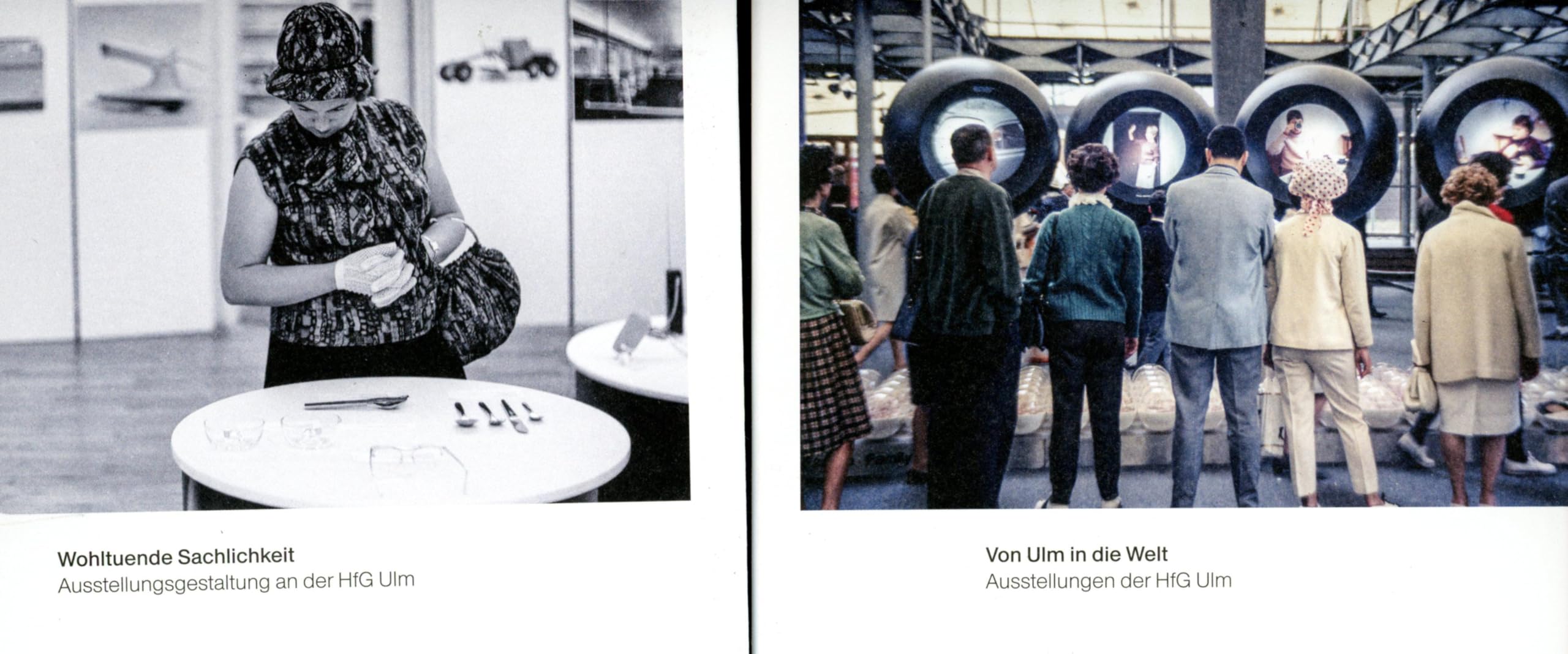 Expositionen der Hochschule für Gestaltung Ulm Books