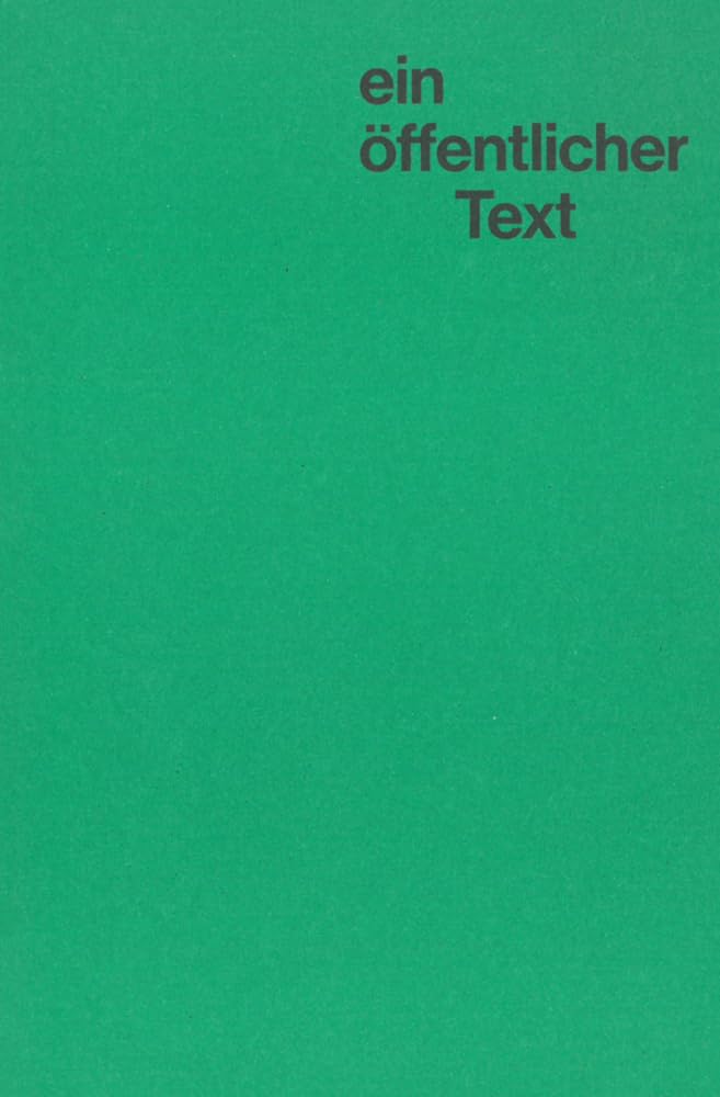 Product Image: Arne Schmitt. ein öffentlicher text
