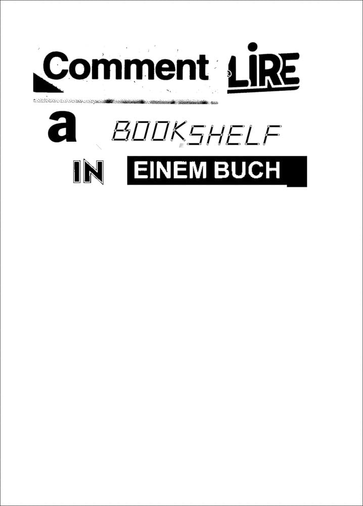 Sadie Plant: Comment lire a bookshelf in einem Buch Poetry