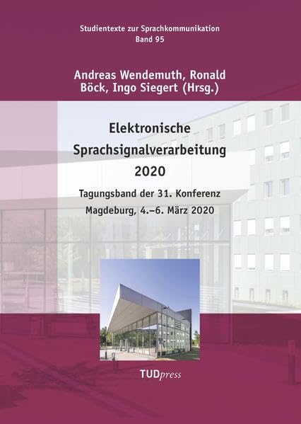 Elektronische Sprachsignalverarbeitung 2020 Business & Technology