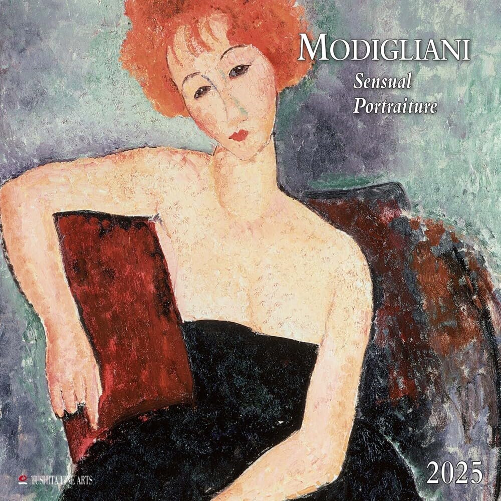 Amedeo Modigliani – Sensual Portraits 2025: Kalender 2025 (Tushita Fine Arts) Travel