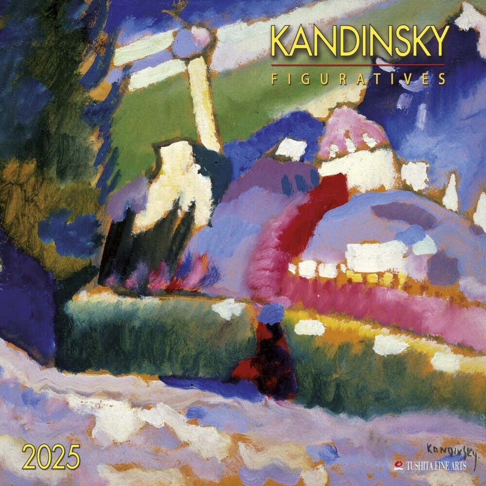 Wassily Kandinsky – Figuratives 2025: Kalender 2025 (Tushita Fine Arts) Calendars