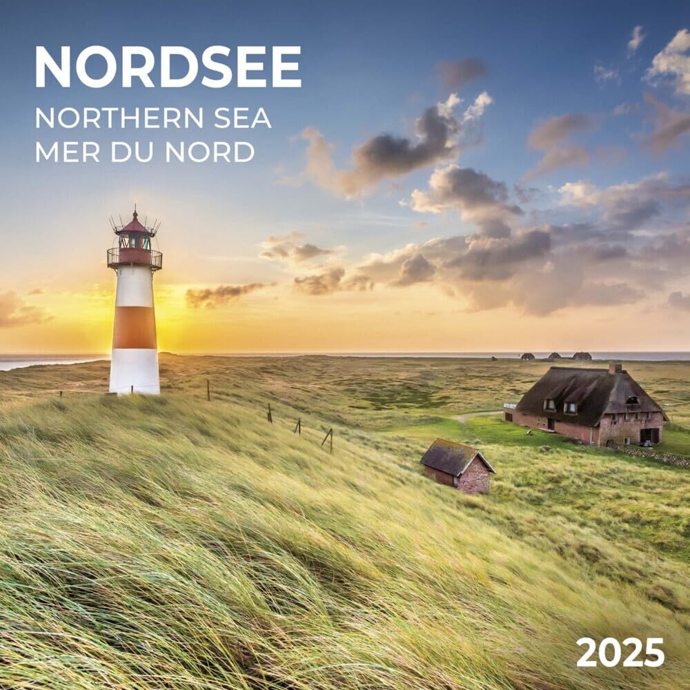Northern Sea/Nordsee 2025: Kalender 2025 (Artwork Edition) Travel