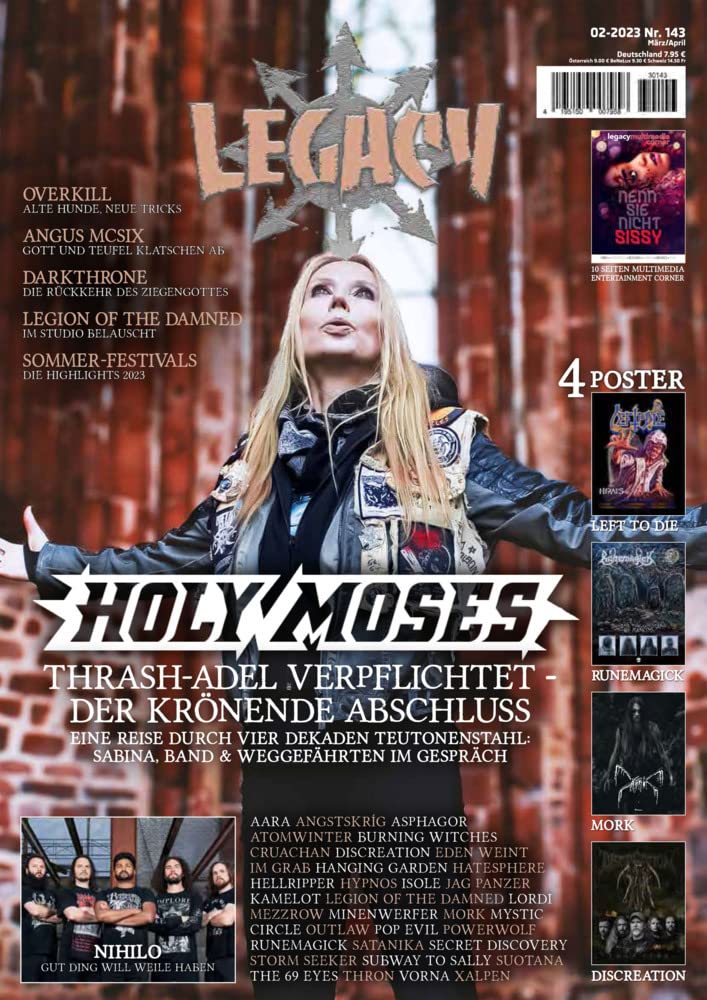 LEGACY MAGAZIN: THE VOICE FROM THE DARKSIDE Ausgabe #143 Leisure, Home & Garden