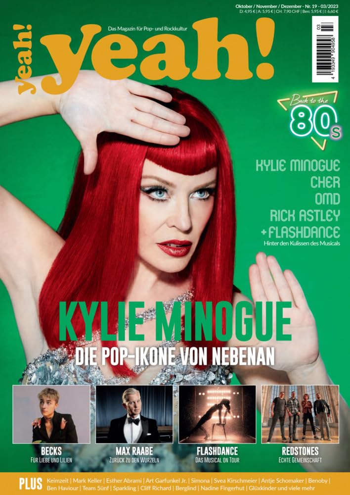 yeah! – Das Magazin für Pop- und Rockkultur: Ausgabe #19 (Oktober/November/Dezember 2023) Film, Art & Culture