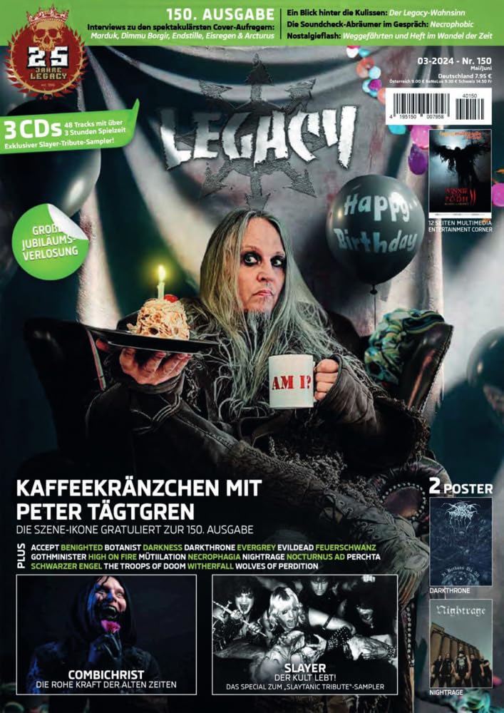LEGACY MAGAZIN: THE VOICE FROM THE DARKSIDE: Ausgabe #150 (3/2024) Leisure, Home & Garden