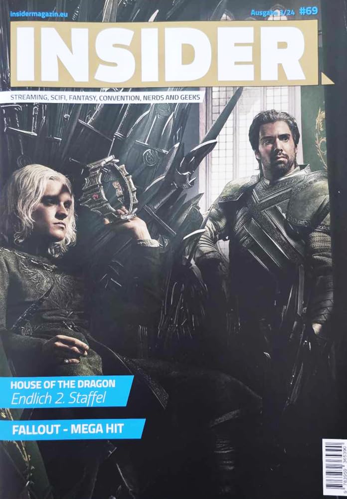 INSIDER MAGAZIN: Ausgabe #69 (3/2024) Film, Art & Culture