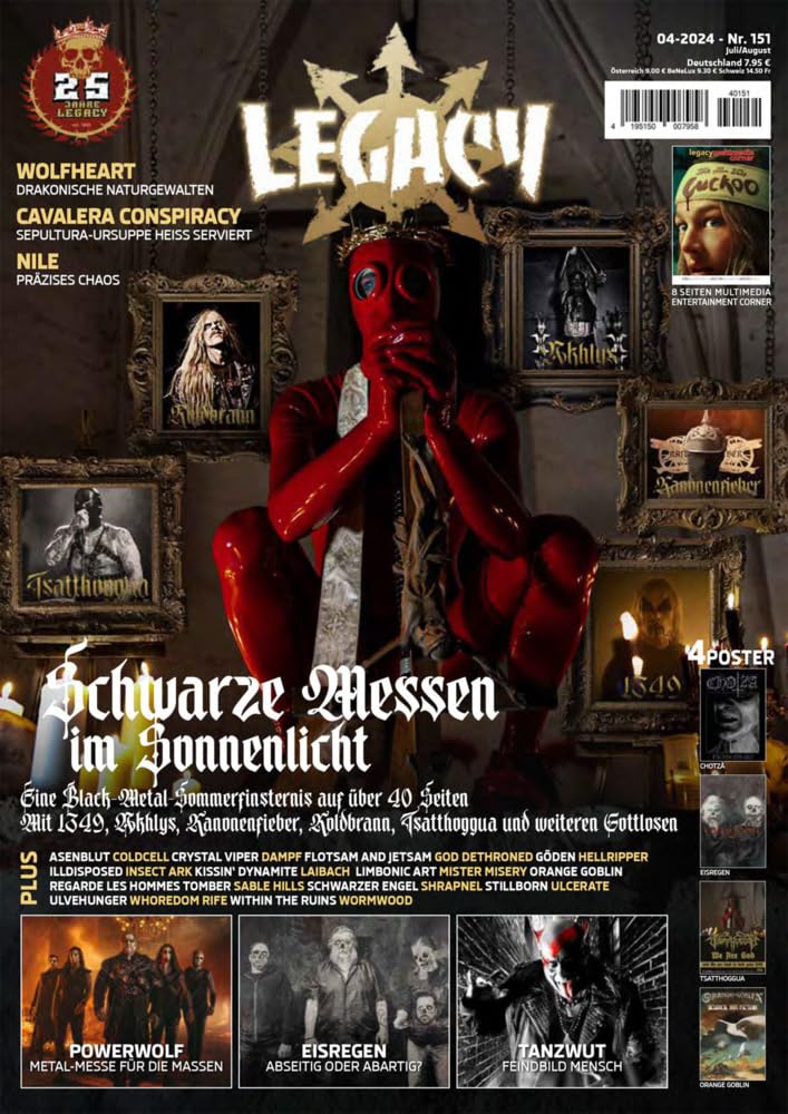 LEGACY MAGAZIN: THE VOICE FROM THE DARKSIDE: Ausgabe #151 (4/2024) Leisure, Home & Garden