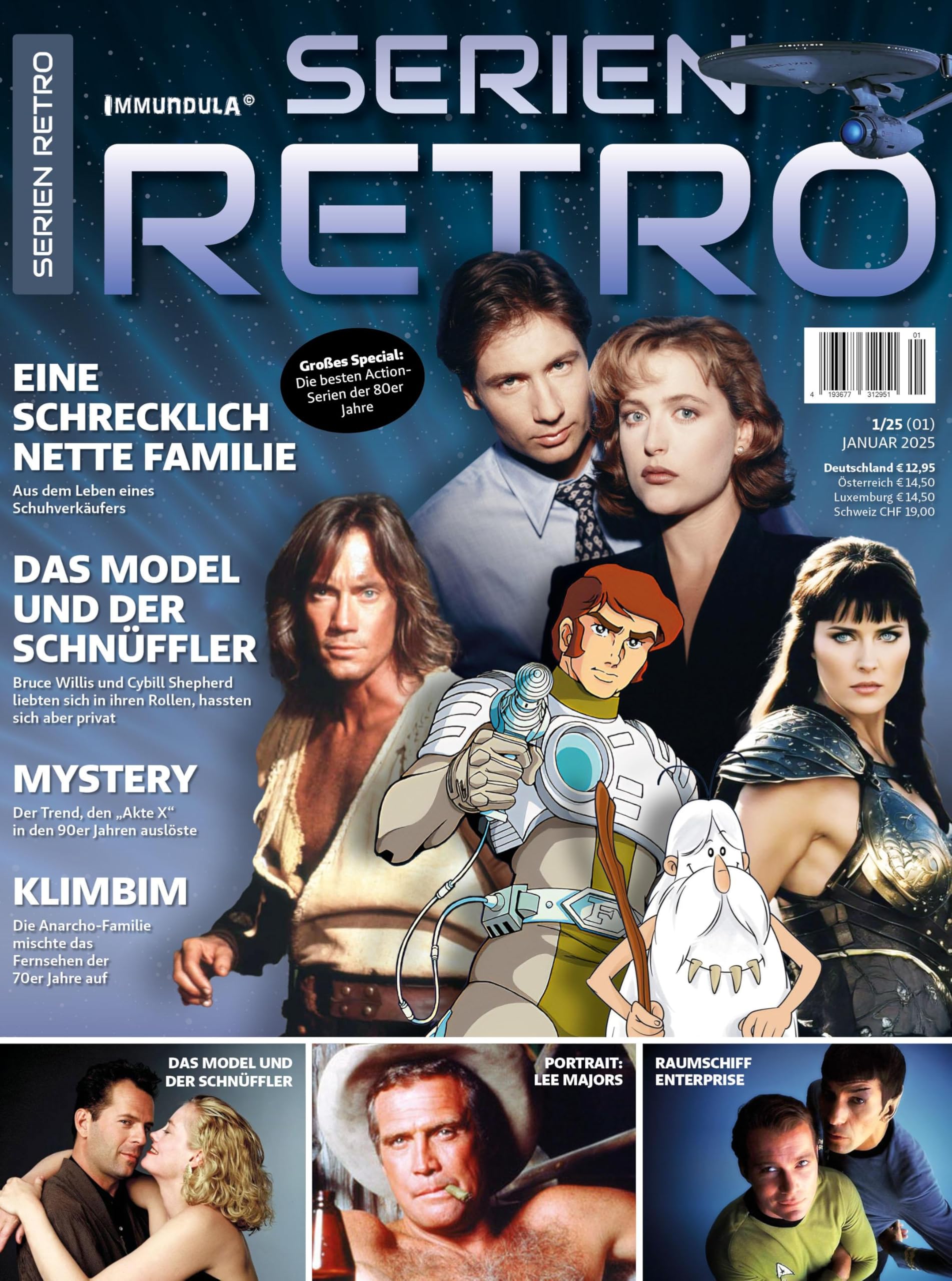 SERIEN RETRO: Ausgabe Januar 2025 (001) Film, Art & Culture