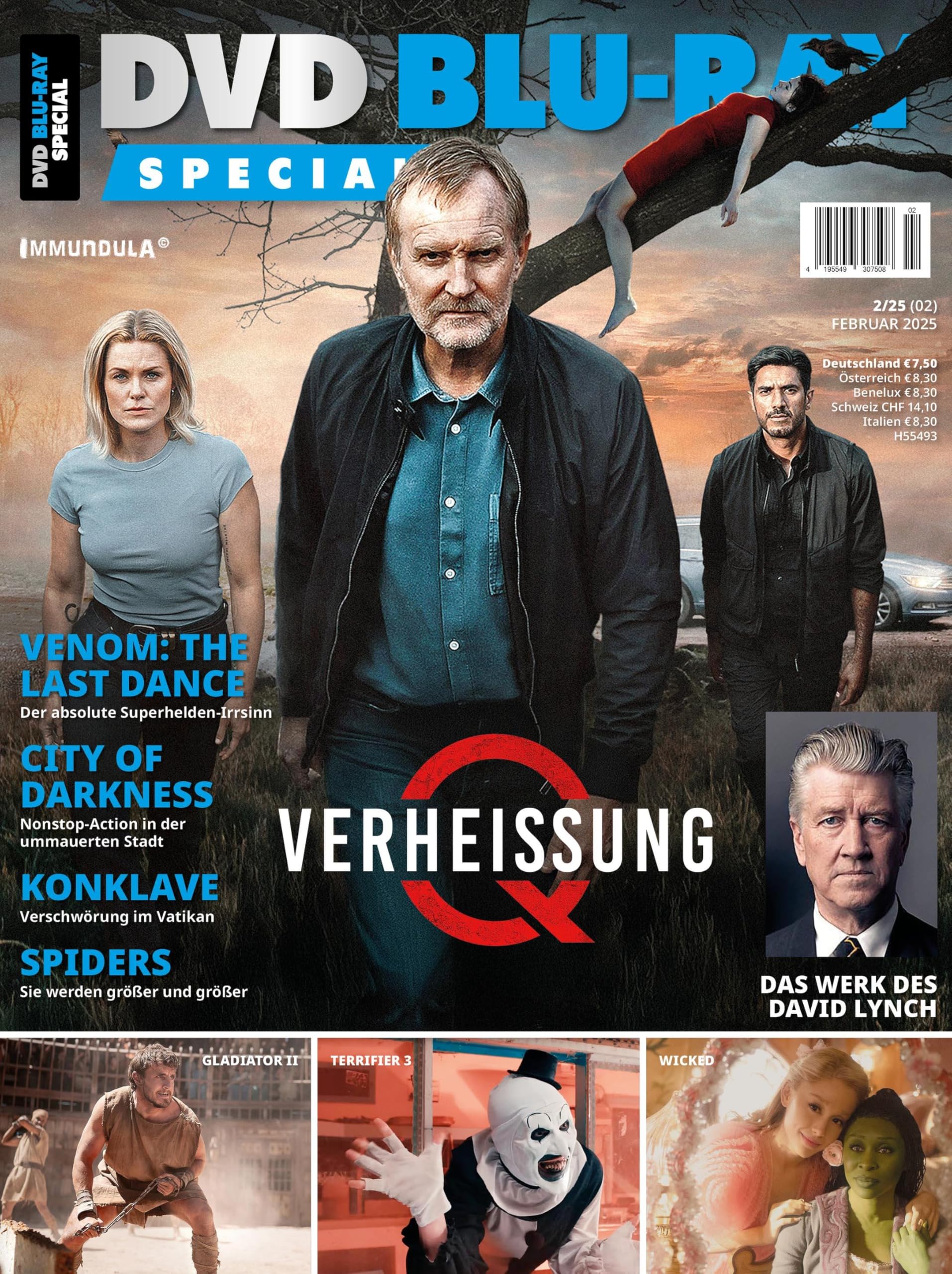 DVD BLU-RAY SPECIAL. Ausgabe Februar 2025 (#231) Film, Art & Culture