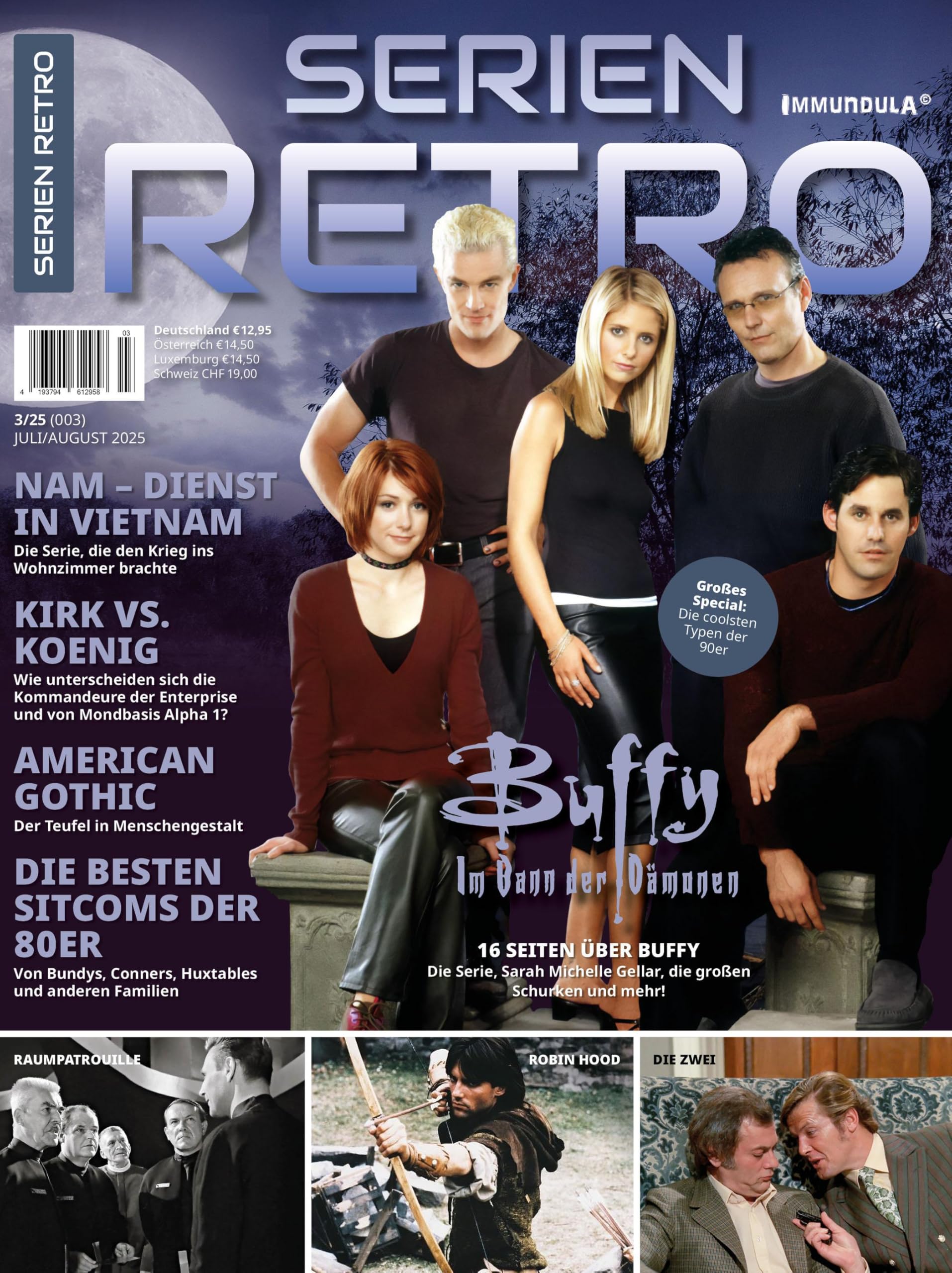 SERIEN RETRO. Ausgabe Juli/August 2025 (003) Film, Art & Culture
