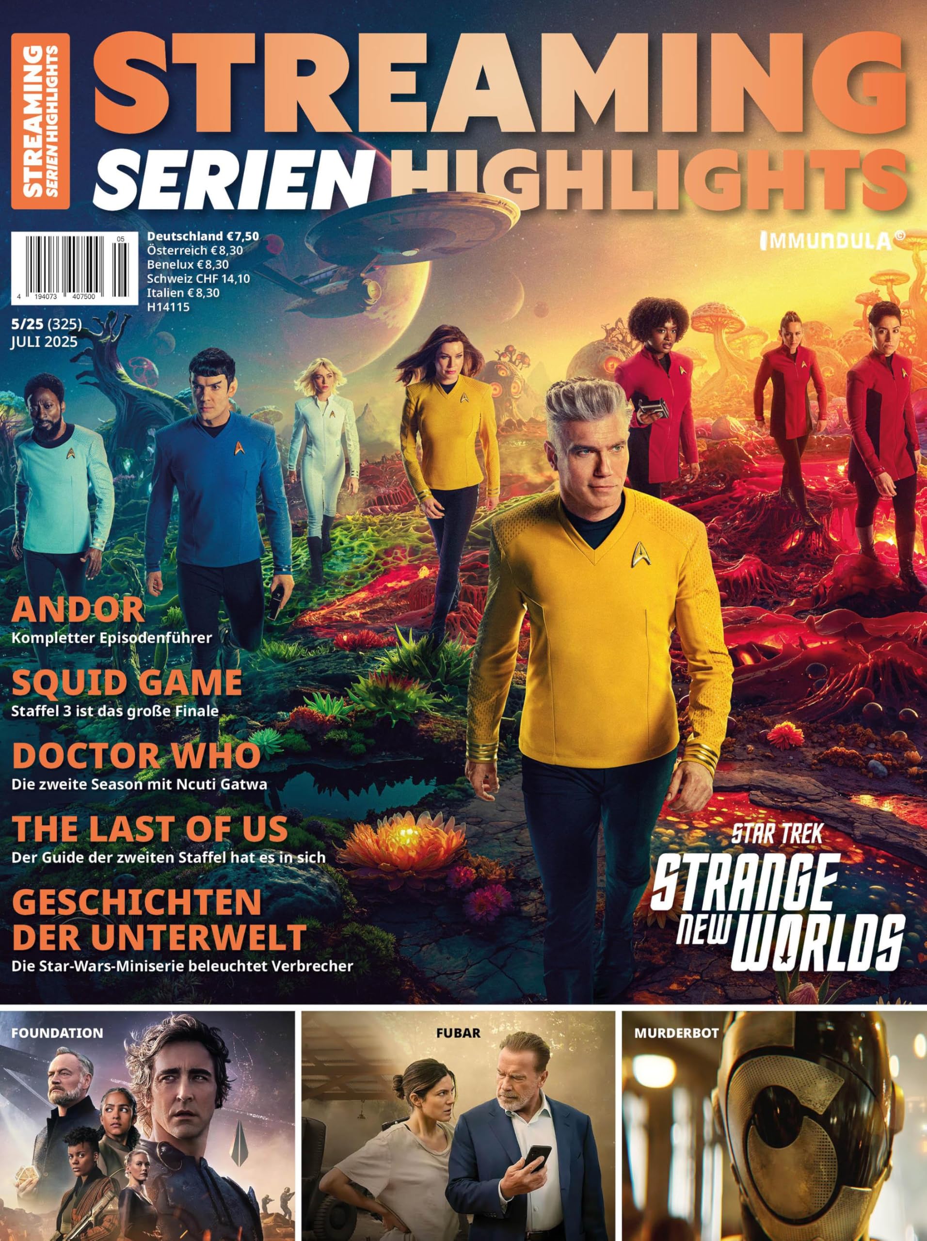 STREAMING SERIEN HIGHLIGHTS. Ausgabe Juli 2025 (#325) Computer Science
