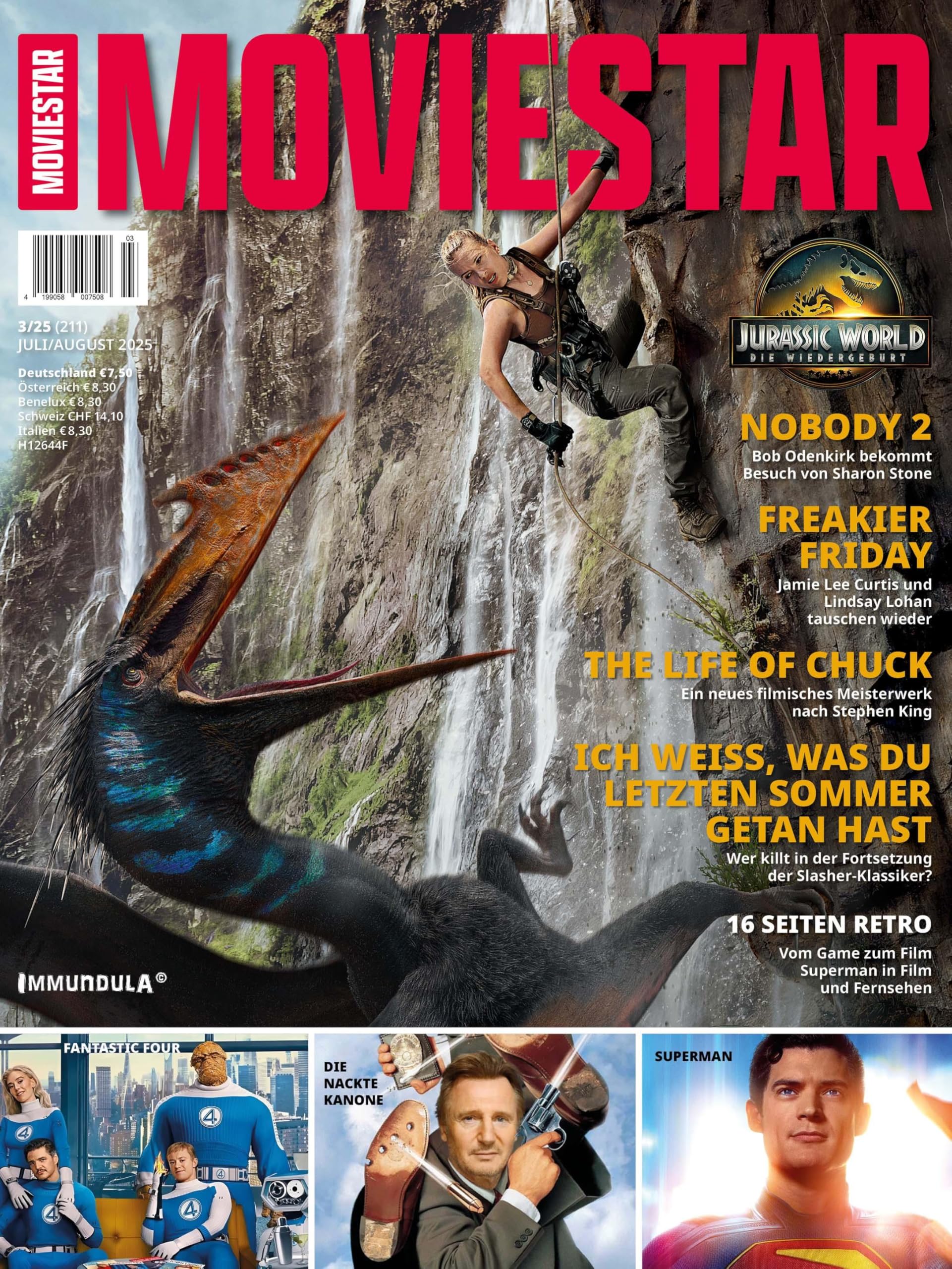 MOVIESTAR. Ausgabe Juli/August 2025 (#211) Film, Art & Culture