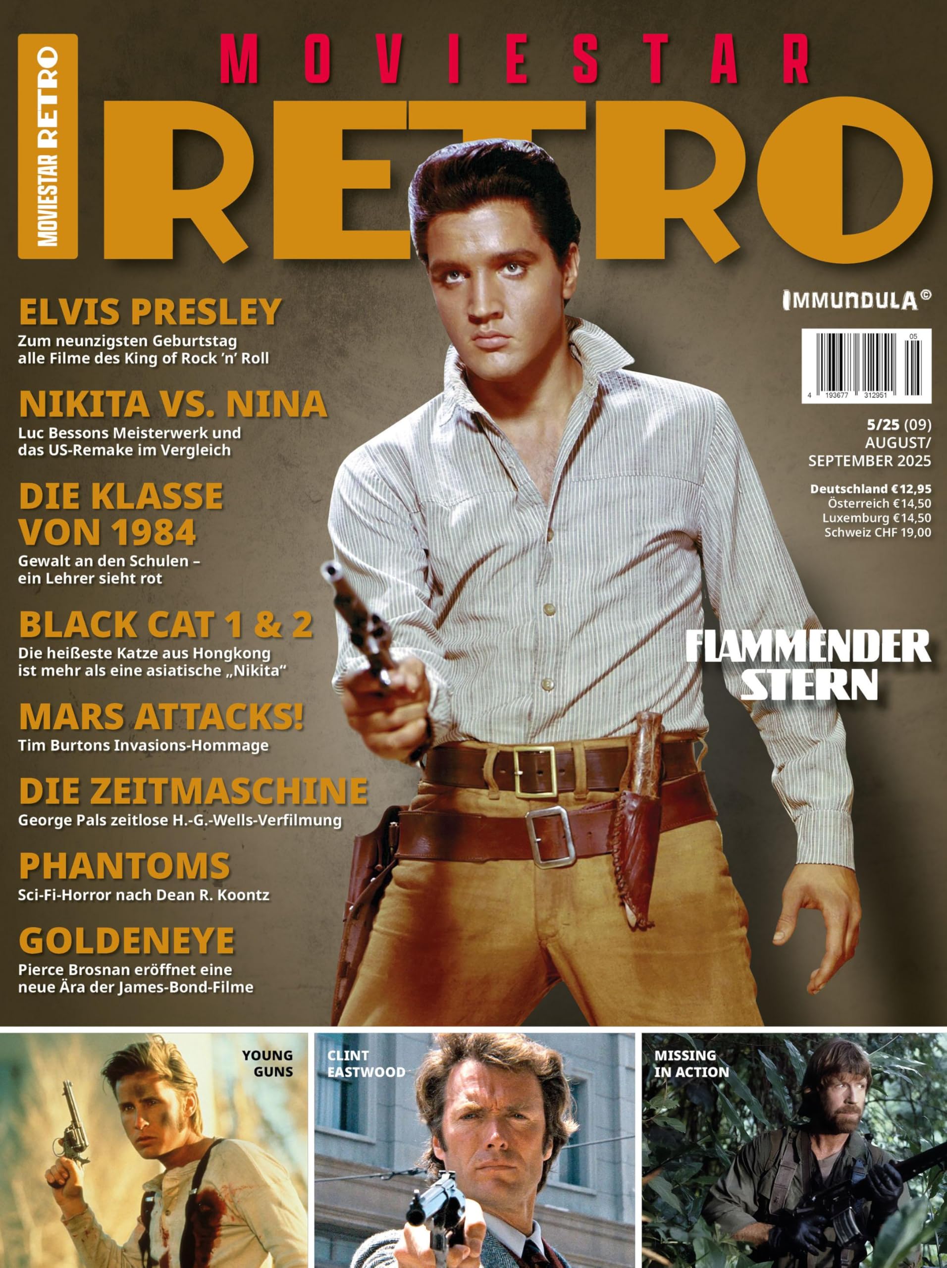 MOVIESTAR RETRO. Ausgabe August/September 2025 (009) Film, Art & Culture
