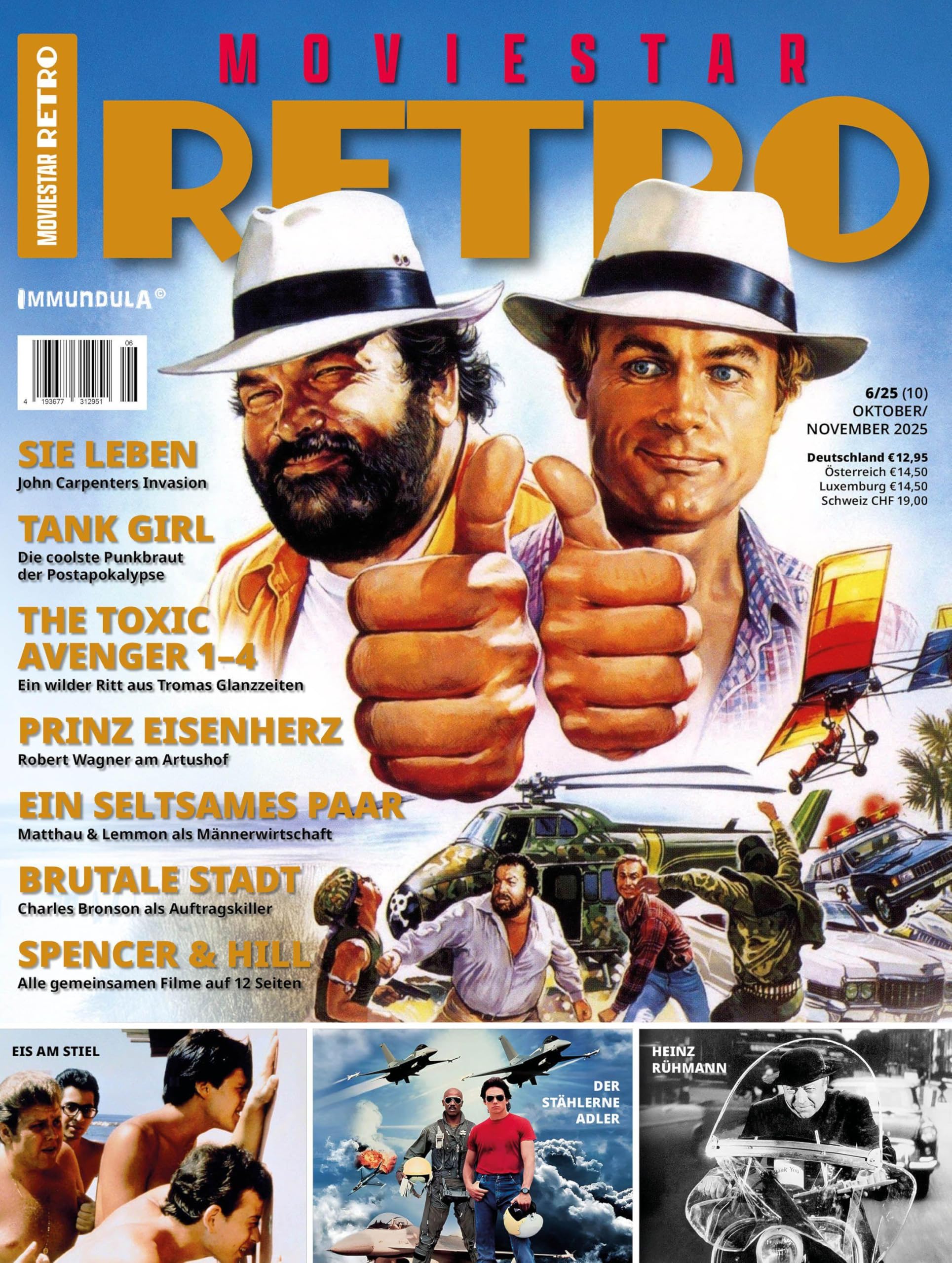 MOVIESTAR RETRO. Ausgabe Oktober/November 2025 (010) Film, Art & Culture