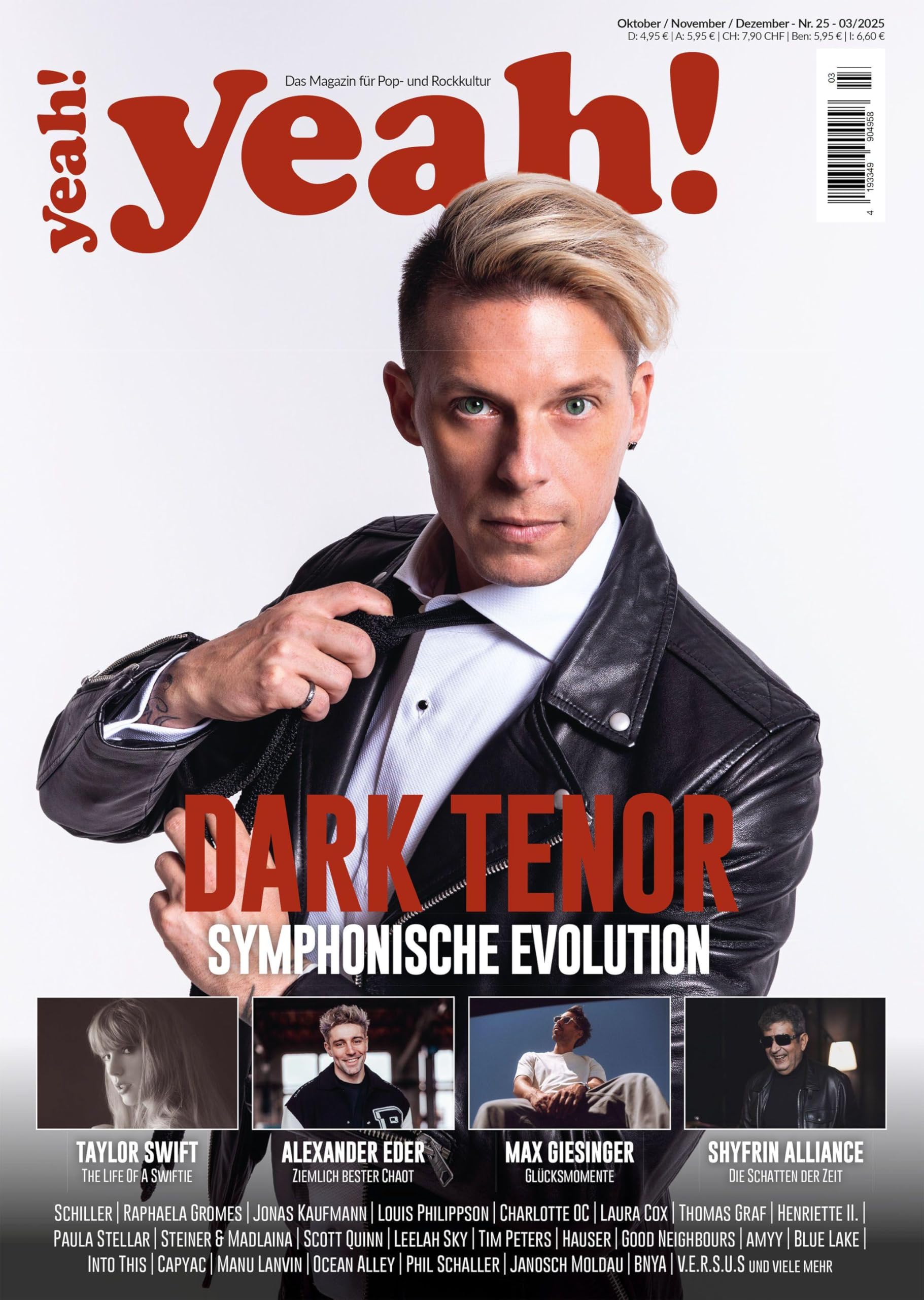 yeah! - Das Magazin für Pop- und Rockkultur. Ausgabe #25 Film, Art & Culture