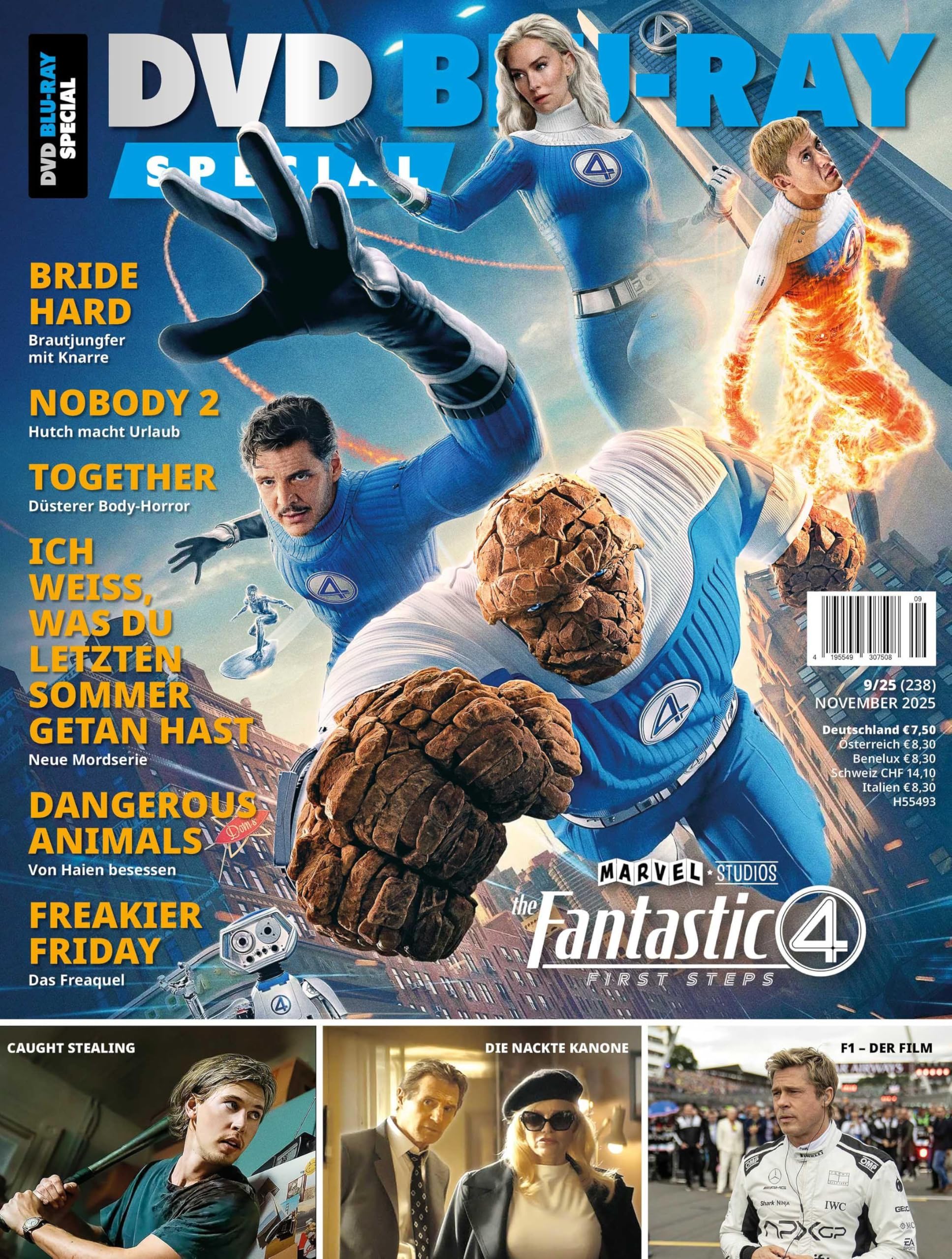 DVD BLU-RAY SPECIAL. Ausgabe November 2025 (#238) Film, Art & Culture