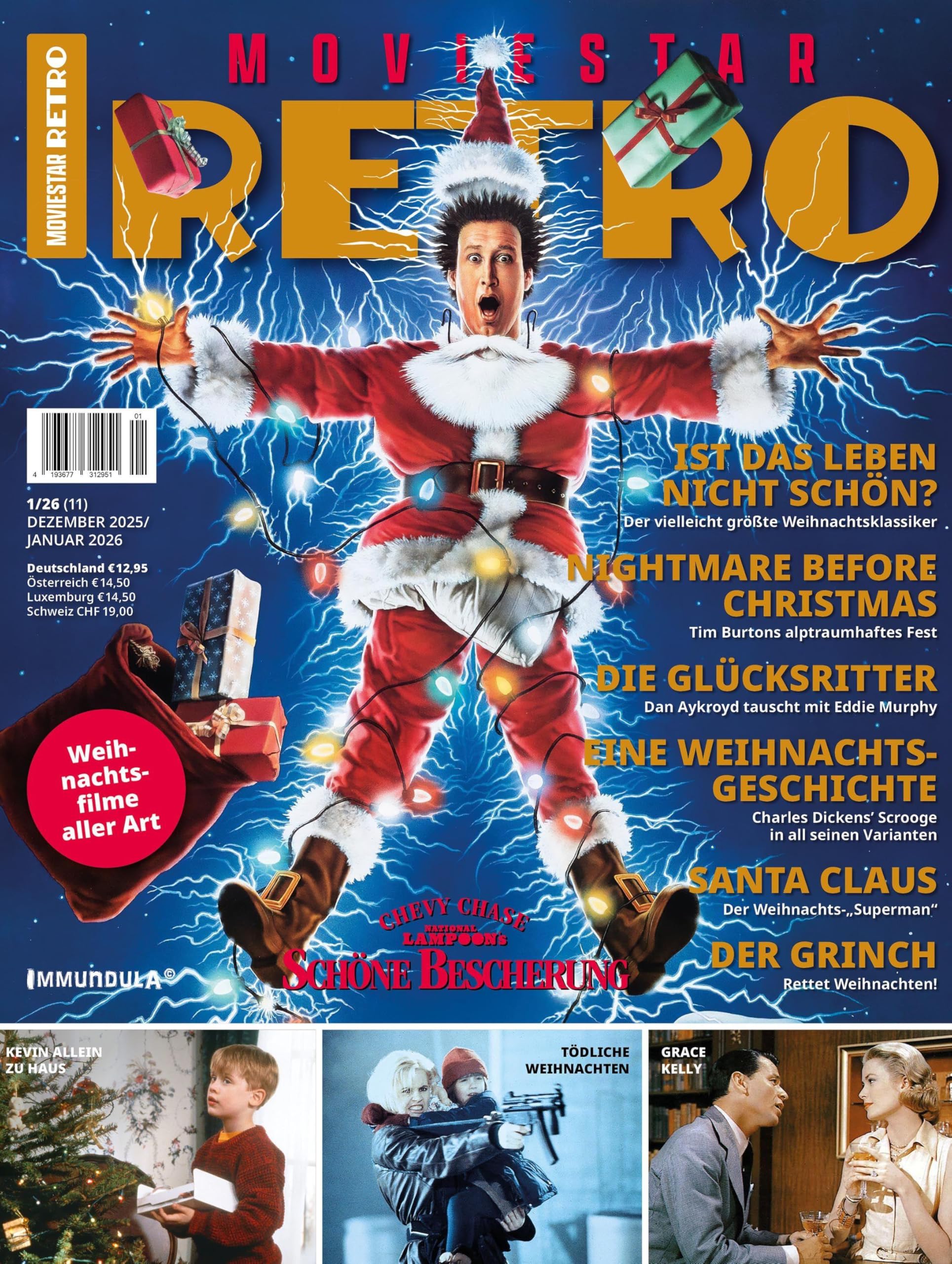 MOVIESTAR RETRO. Ausgabe Dezember 2025/Januar 2026 (011) Film, Art & Culture