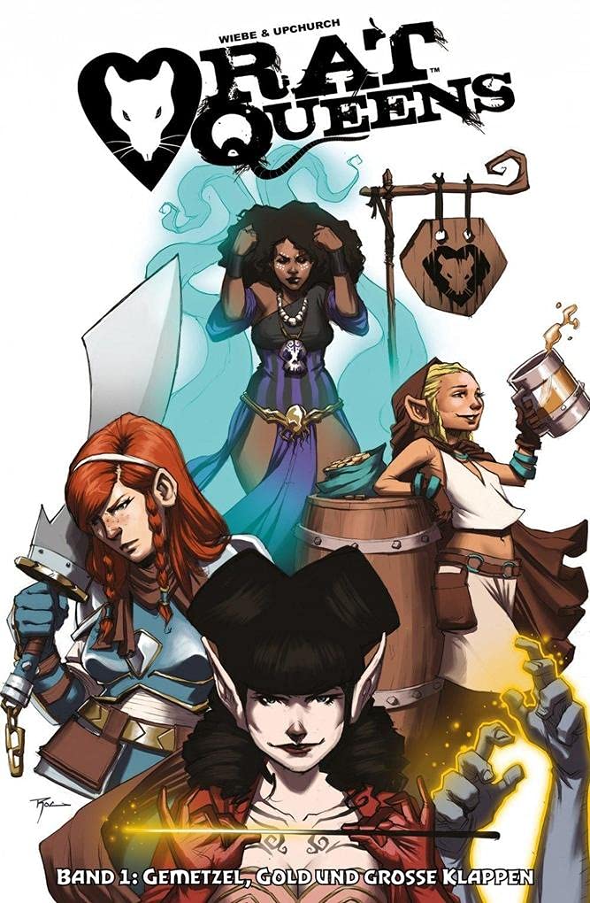 Rat Queens - Band 1: Gemetzel, Gold und große Klappen Manga