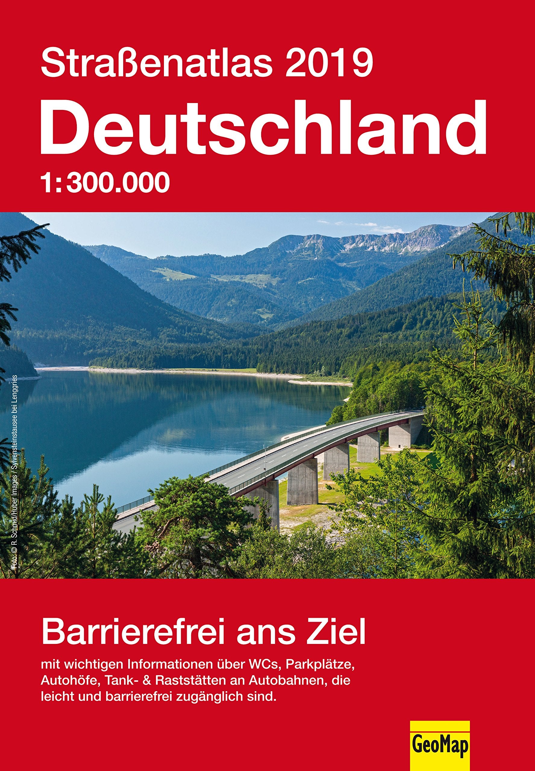 Straßenatlas Deutschland 2019: Barrierefrei ans Ziel Leisure, Home & Garden
