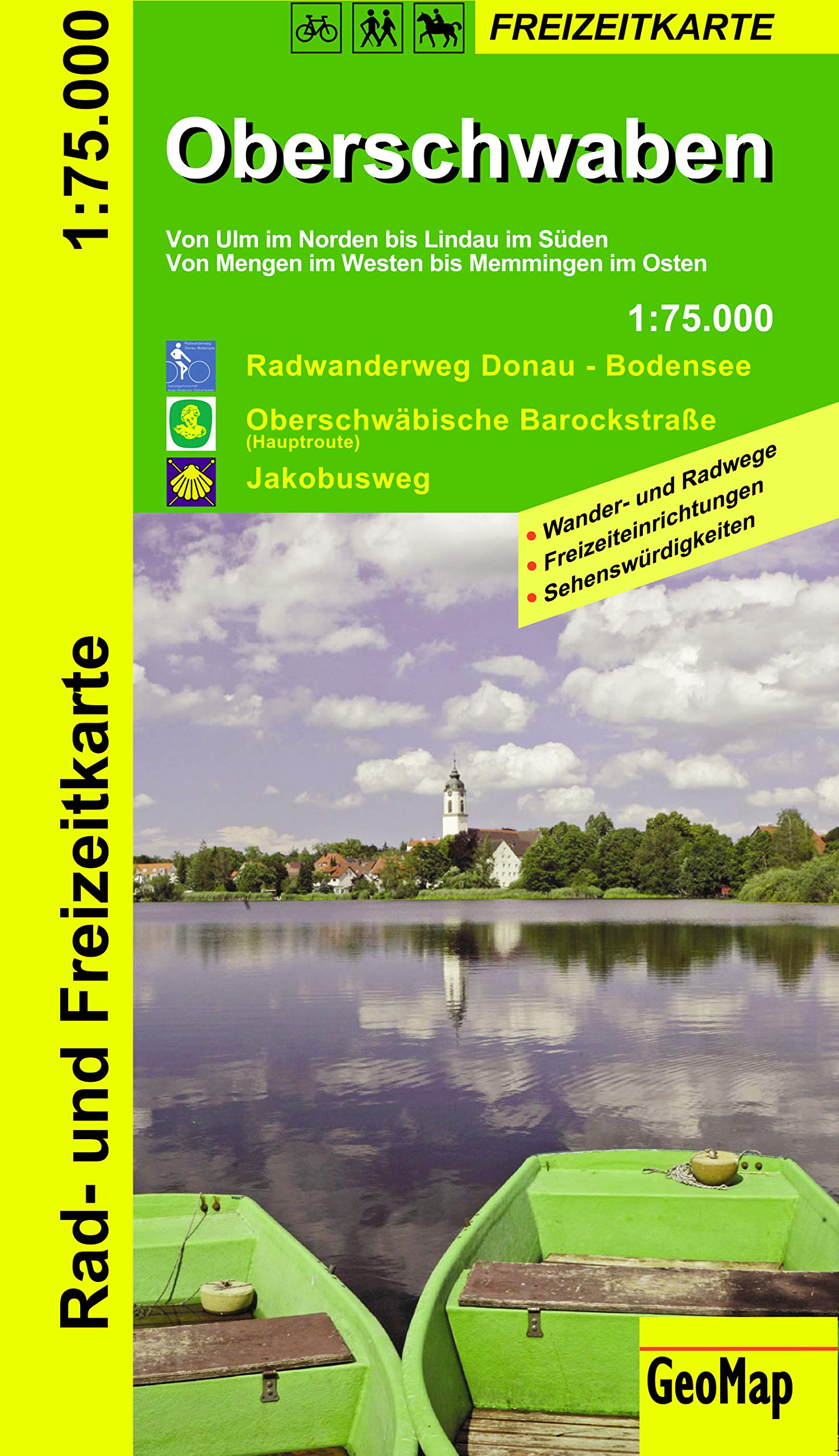 Product Image: Oberschwaben - Wanderkarte 1:75 000