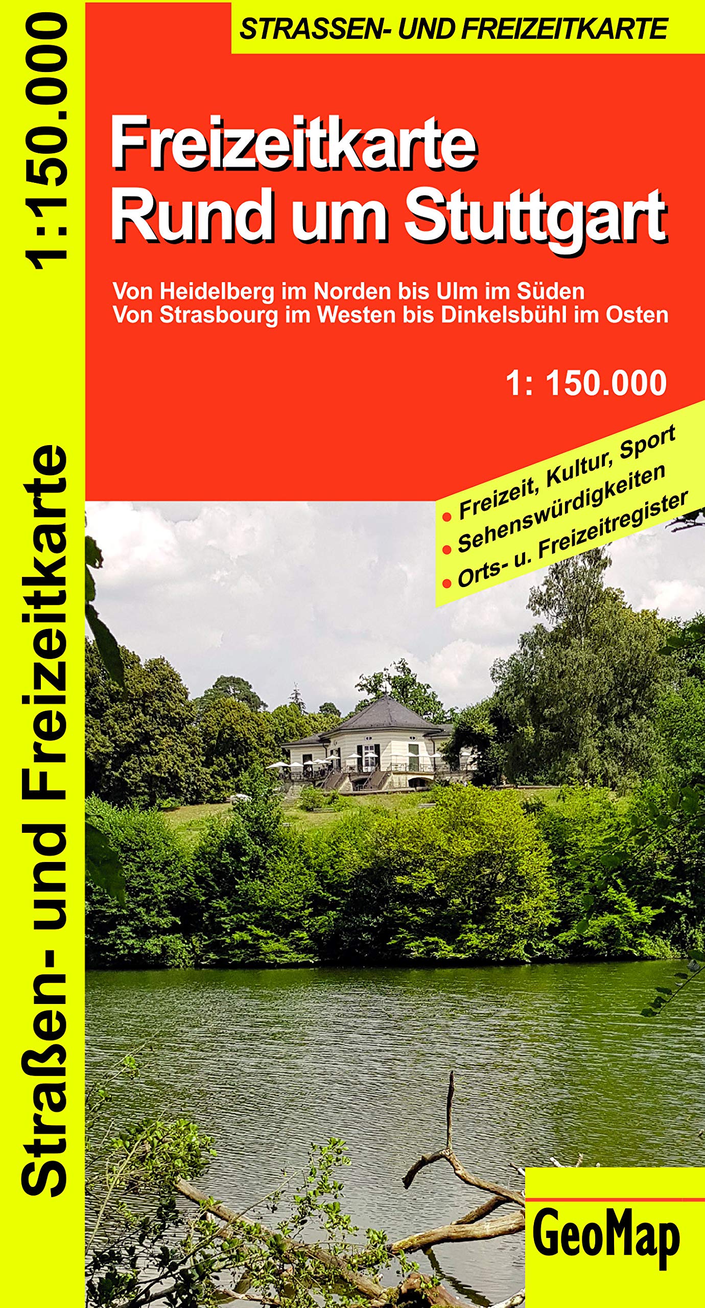 Rund um Stuttgart - Freizeit- und Strassenkarte: 1:150.000 (Geo Map) Leisure, Home & Garden