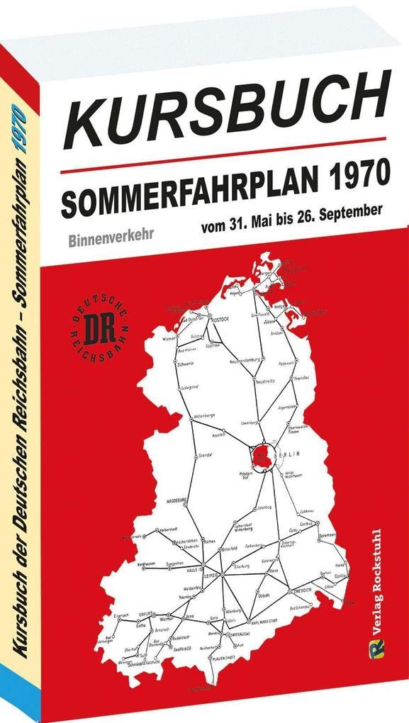 Kursbuch der Deutschen Reichsbahn - Sommerfahrplan 1970 book