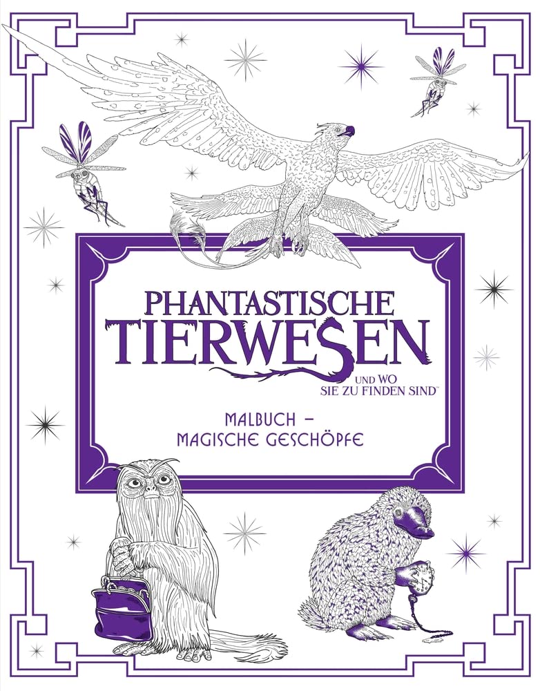 Phantastische Tierwesen und wo sie zu finden sind: Malbuch - Magische Geschöpfe: Malbuch - Magische Geschöpfe Parents & Children