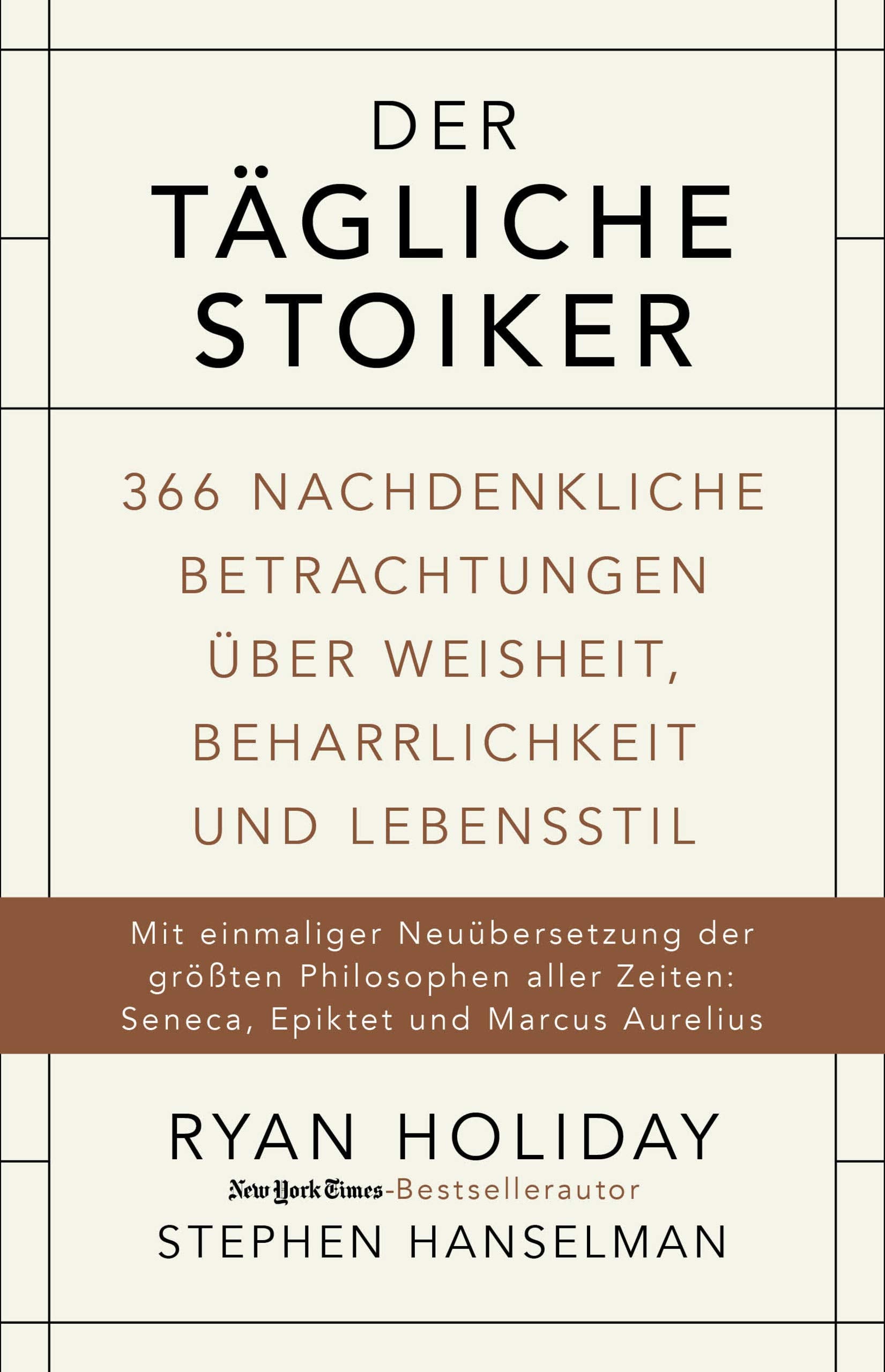 Der tägliche Stoiker Philosophy Books