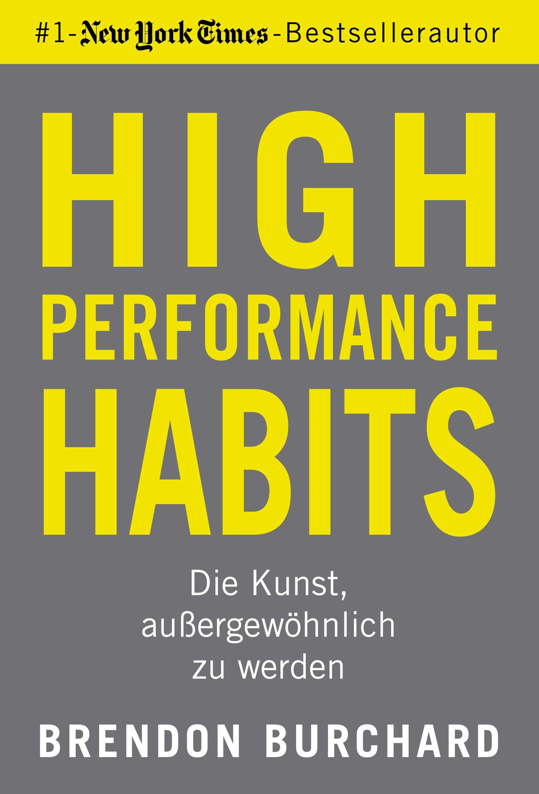 High Performance Habits Business, Finance & Career