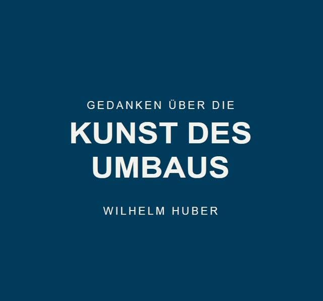 Gedanken über die Kunst des Umbaus book
